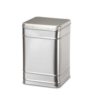 Standard teboks i sølv 1500g