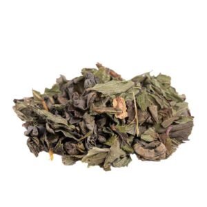 Grønne teblader fra Marrakesh Nights. Peppermynte smak.