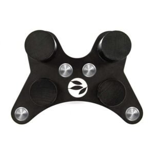 Matcha te display i svart sett ovenifra